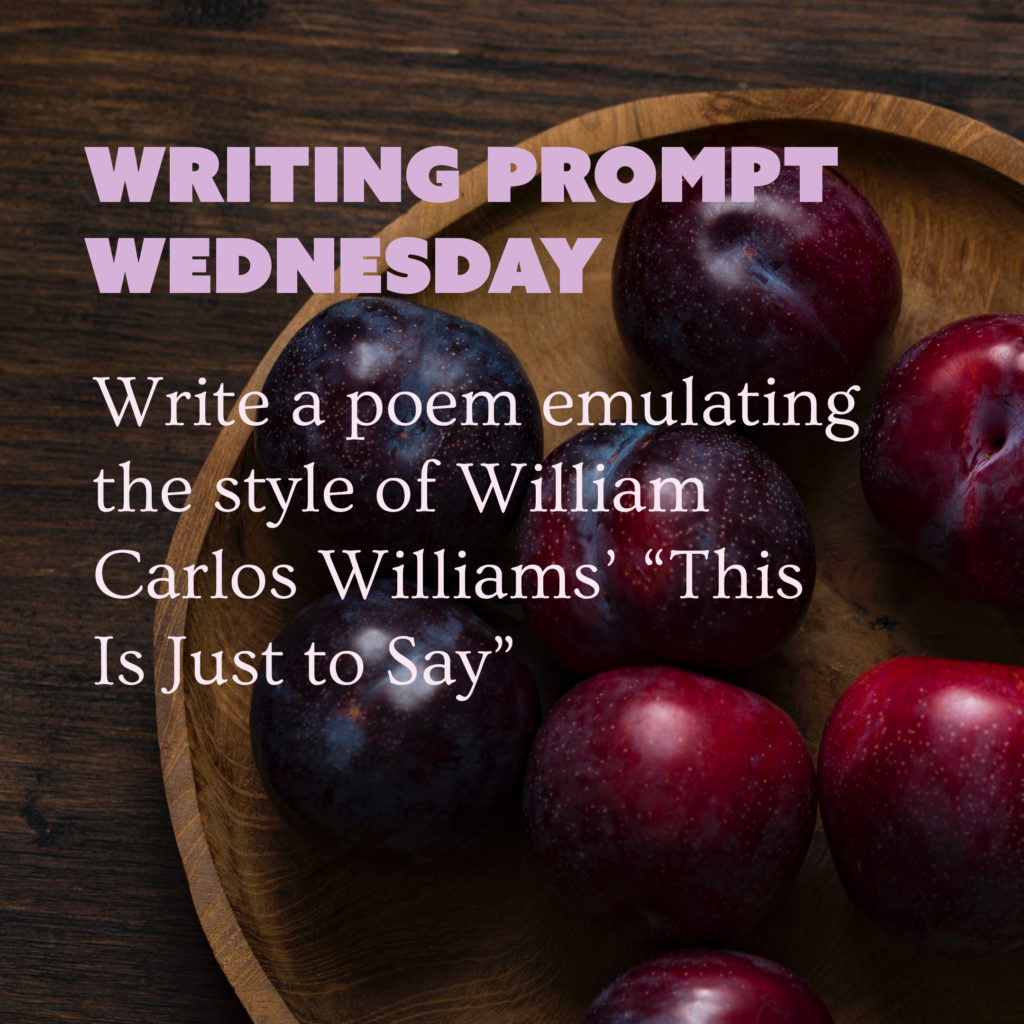 Writing Prompt Wednesday: Emulation Poems